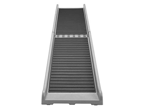 WeatherTech PetRamp - Non-Slip, Portable Dog Ramp for Large Dogs to 300 Pounds, 67" x 15" - Traction Grip Ramp, Easy Access for Pets to Car, SUV, Truck, Bed, Couch & Other Home Areas