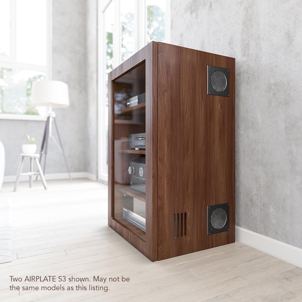 AC Infinity AIRPLATE S3, Quiet Cooling Fan System 6 with Speed Control, for Home Theater AV Cabinets