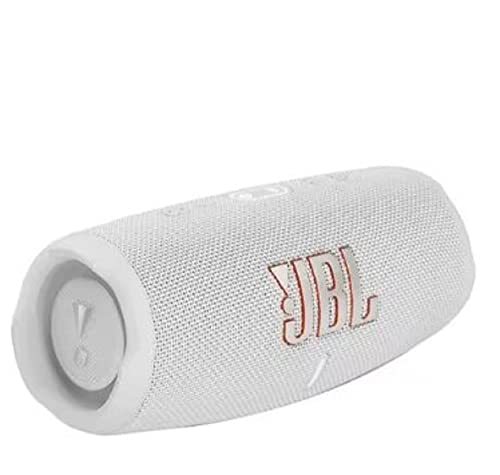 JBL Charge 5 - Portable Bluetooth Speaker with IP67 Waterproof and USB Out - White (Renewed)