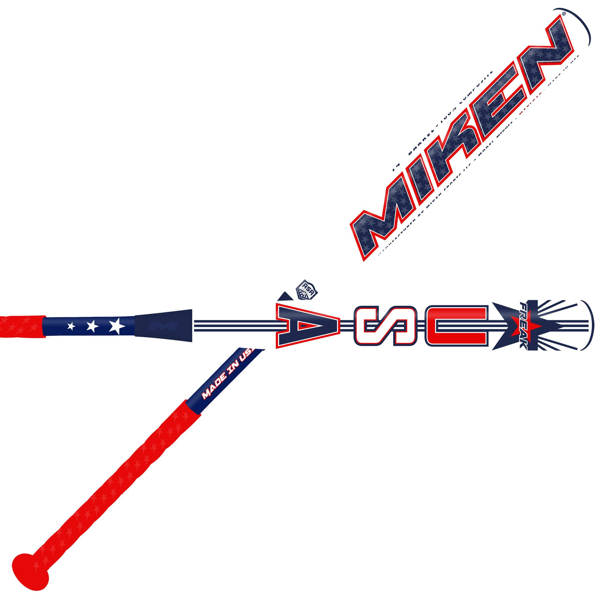 Miken Freak USA Maxload Border Battle ASA MFKUSA Slowpitch Softball Bat
