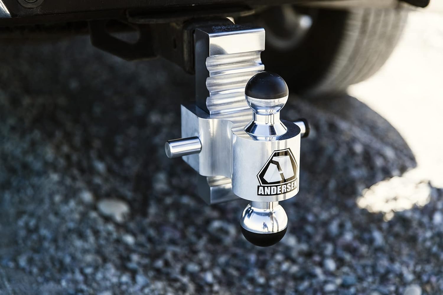 ANDERSEN HITCHES | Rapid Hitch | 6" Drop/Rise 2" to 2- 5/16" Combo Ball with 2-1/2" Shank | 3410-25