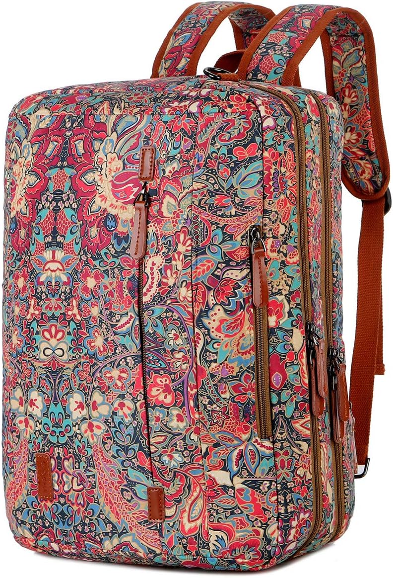 BAOSHA Large Convertible Backpack 17 Inch Laptop Bag Case Briefcase Travel Outdoor backpack for Women (HS)