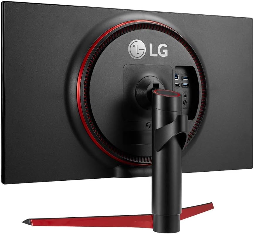LG 27” 27GN75B-B HDR10 IPS FHD 1ms Ultragear™ Gaming Monitor with 240Hz Refresh Rate, Adaptive-Sync (FreeSync™) Technology & is Compatible with NVIDIA G-Sync®,Black
