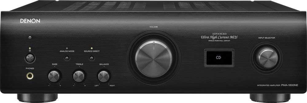Denon DCD-1600NE Single Disc Super Audio CD Player | Exclusive Vibration-Resistant Design | Powerful Processing | Plays All Modern File Formats | Pure Direct Mode | Optical, Digital Coaxial Outputs