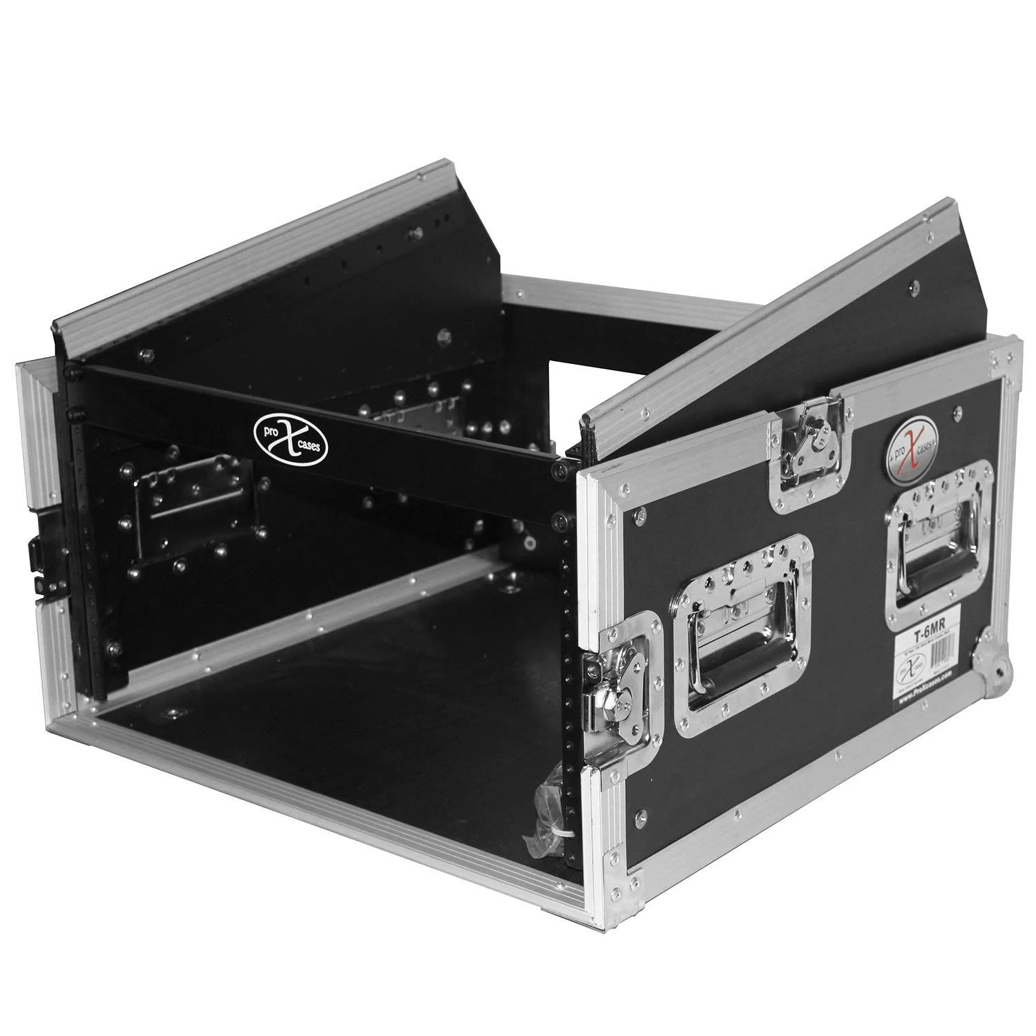 Prox T-6MRSS 6U Rack x 10U Top Mixer DJ Combo Flight Case