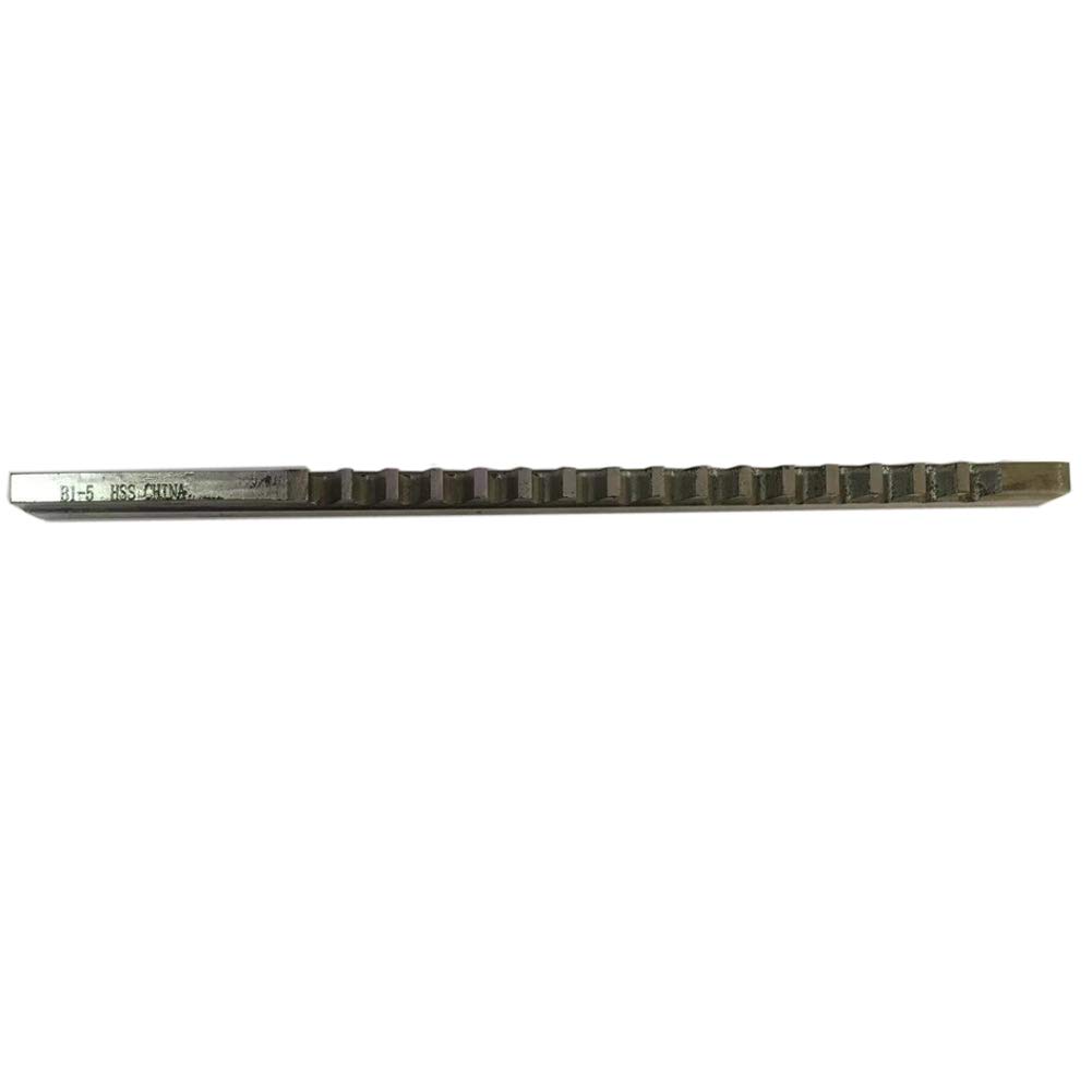 ICZW B Push-Type Keyway Broach Metric Sized High Speed Steel Keyway with Shim Cutting Tool (B1-4)
