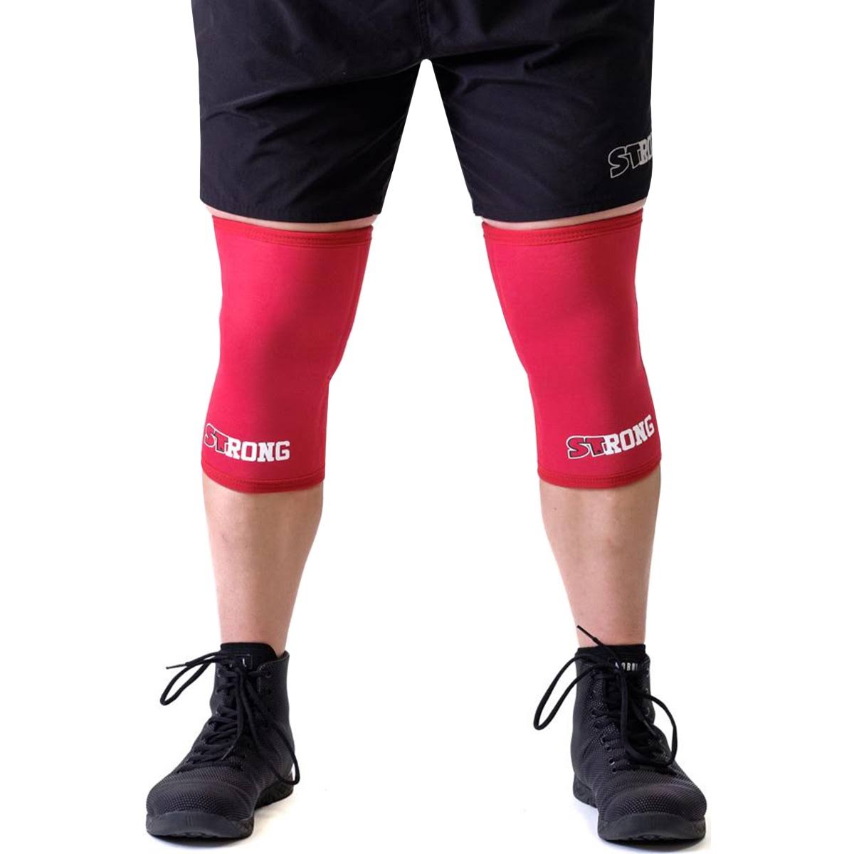 Sling Shot Strong Knee Sleeves by Mark Bell - Red