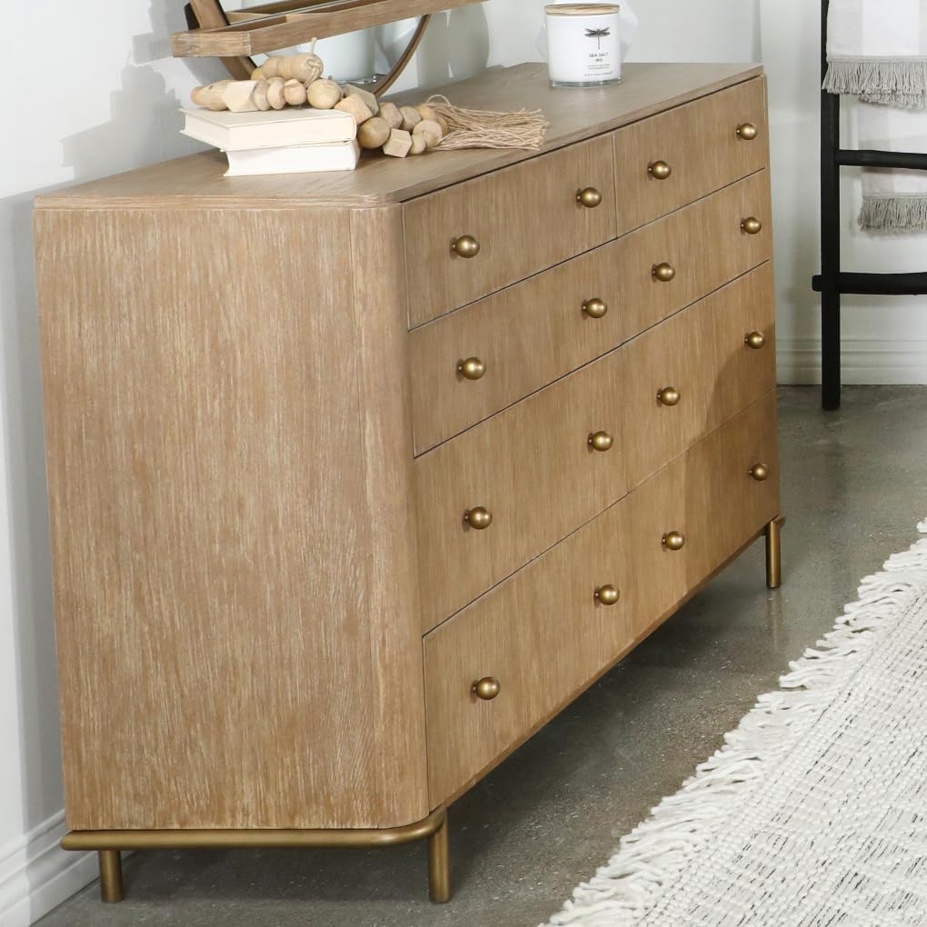Coaster Home Furnishings Arini 8-drawer Dresser Sand Wash