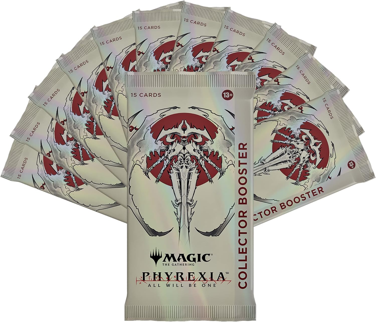 Magic The Gathering Phyrexia: All Will Be One Collector Booster Box | 12 Packs (180 Magic Cards) (Packaging May Vary)