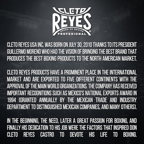 CLETO REYES Training Boxing Gloves with Hook and Loop Closure for Sparring and Heavy Punching Bags, Men and Women, MMA, Kickboxing, Muay Thai