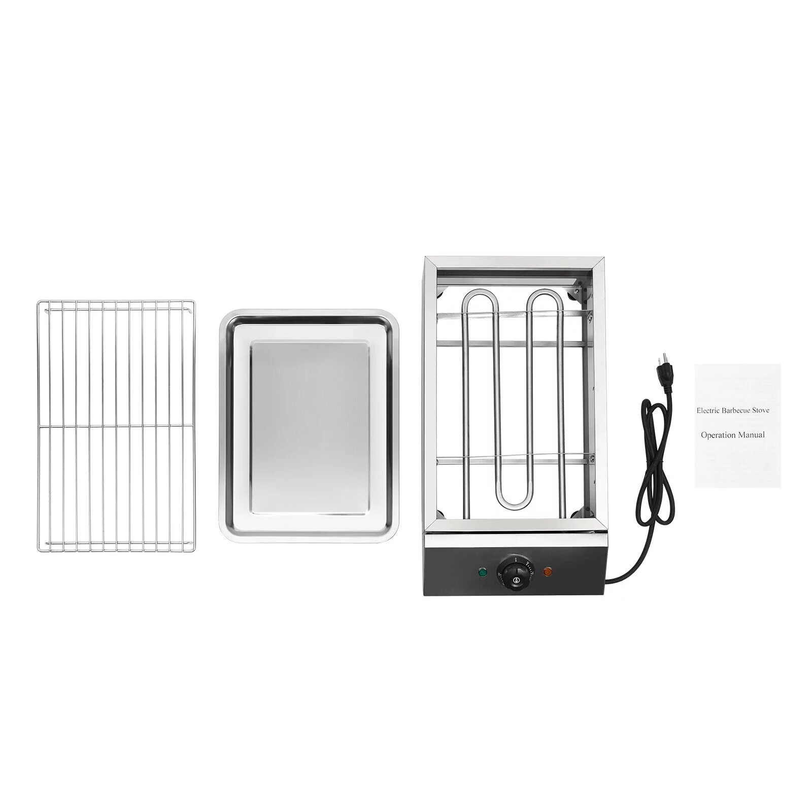 TFCFL Portable Electric Grill Smokeless Indoor Searing Grill Adjustable Temperature