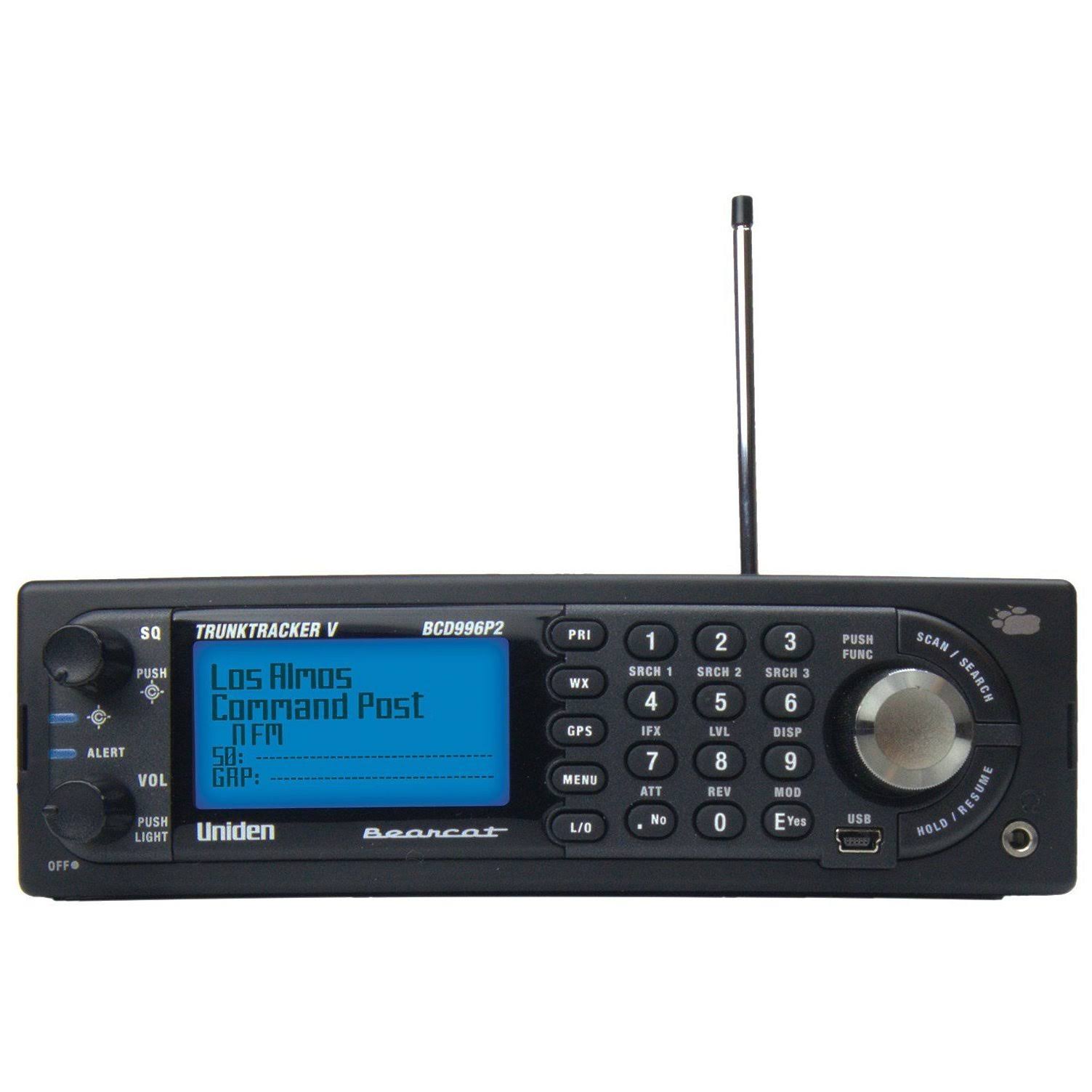 Uniden Trunktracker V BCD996P2 25000-Channel Scanner - 25-1300 Mhz