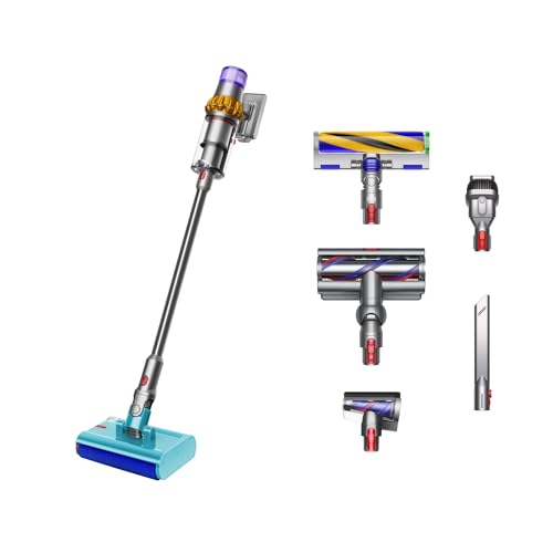 Dyson V15 Detect Plus Cordless Vacuum, Yellow/Nickel