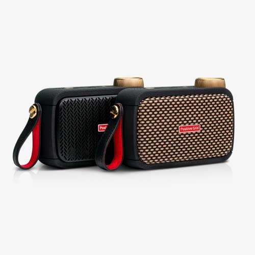Positive Grid Spark GO 5W Ultra-Portable Smart Guitar Amp, Headphone Amp & Bluetooth Speaker with Smart App for Electric Guitar, Acoustic or Bass