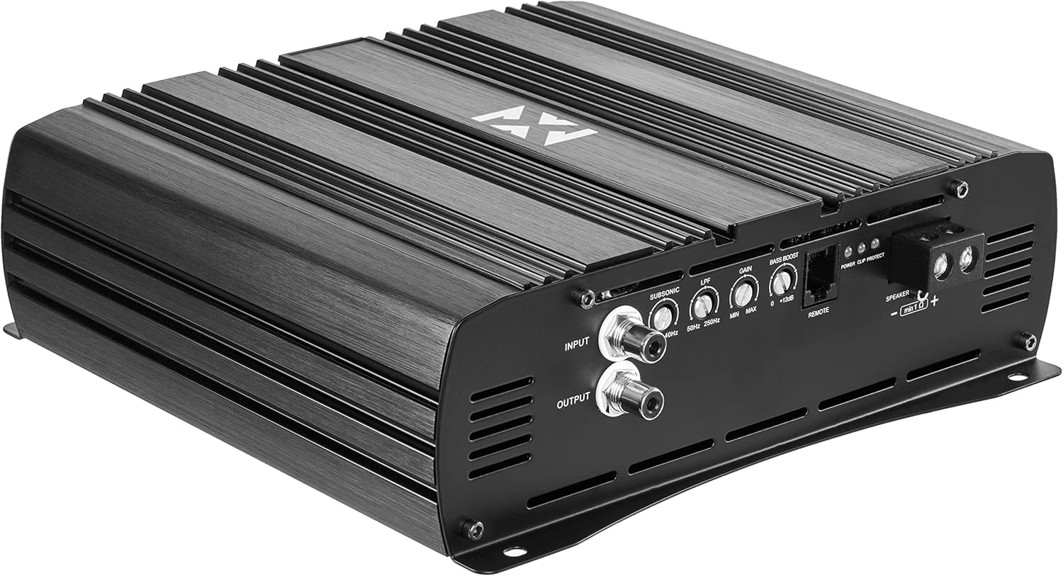 NVX XAD41 1200W RMS 1-OHM Stable Full Bridge Class D High Power Competition Full Range Bridgeable 4-Channel Car Audio MOSFET Amplifier