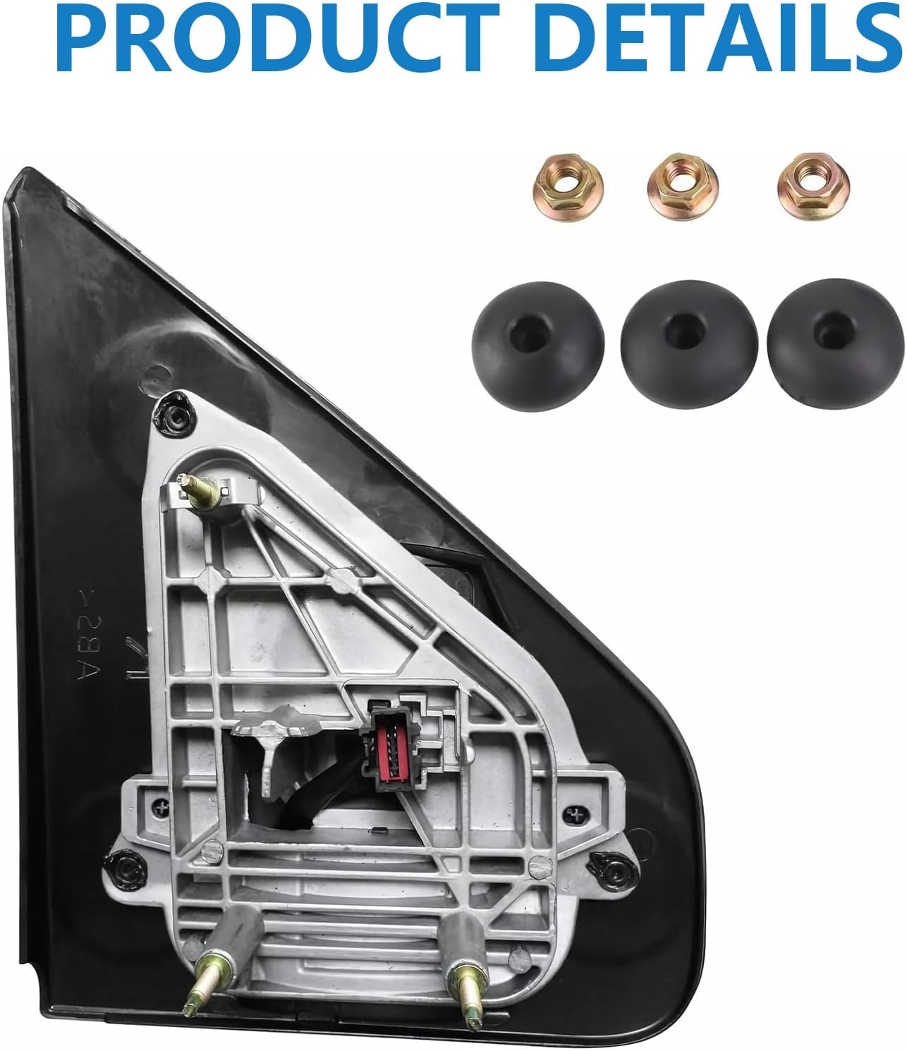 Towing Mirrors Left & Right Pair For 2007-2014 F-150, POWER HEATED,W/AMBER SIGNAL,W/PUDDLE LIGHT, Covex Lens, BLACK Mirror Driver Passenger LH RH Replacement