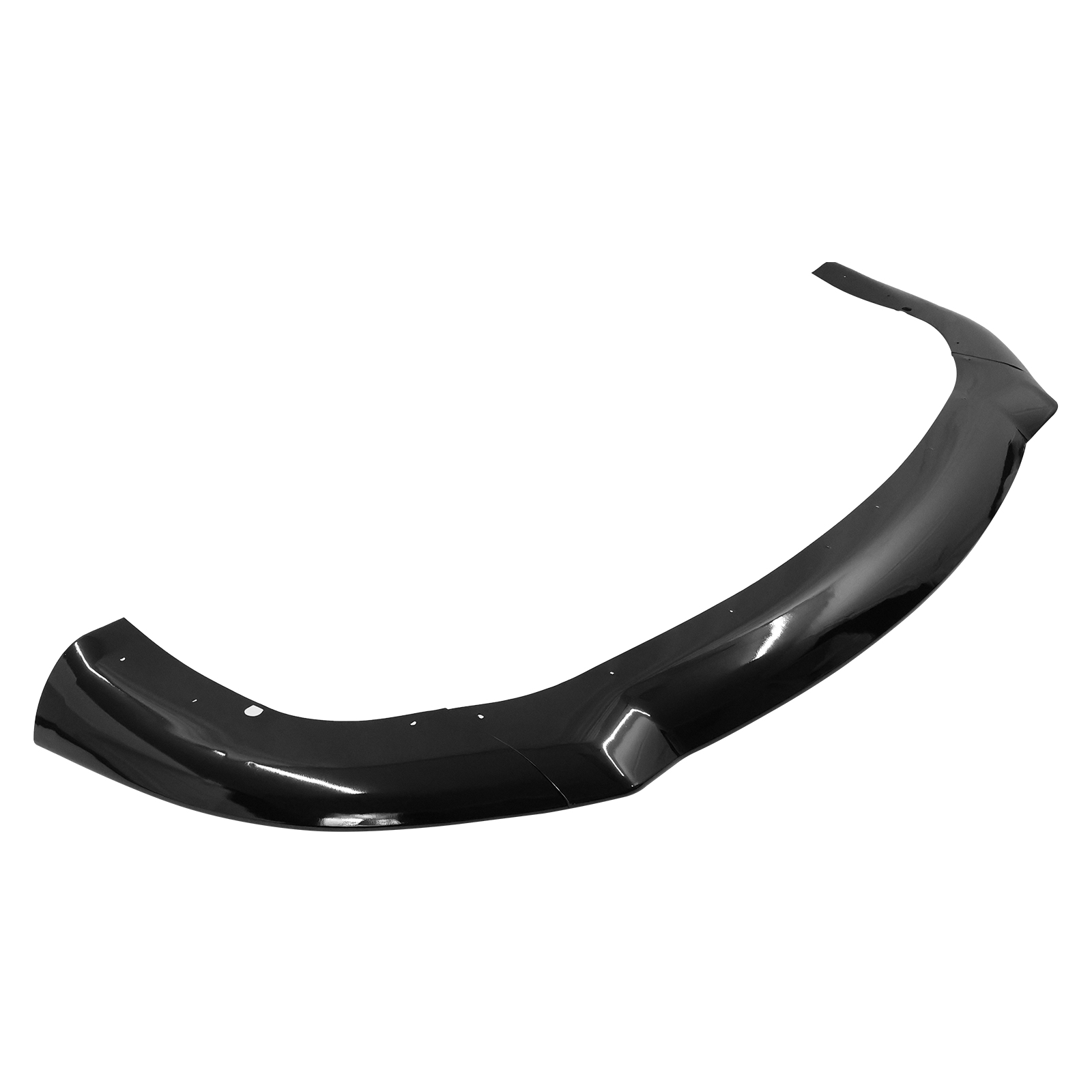 Ikon Motorsports Front Bumper Lip Compatible With 2021-2023 Tesla Model S,  Gloss Black 3PC Front Lip Spoiler Splitter PP Protector Lower Chin Diffuser