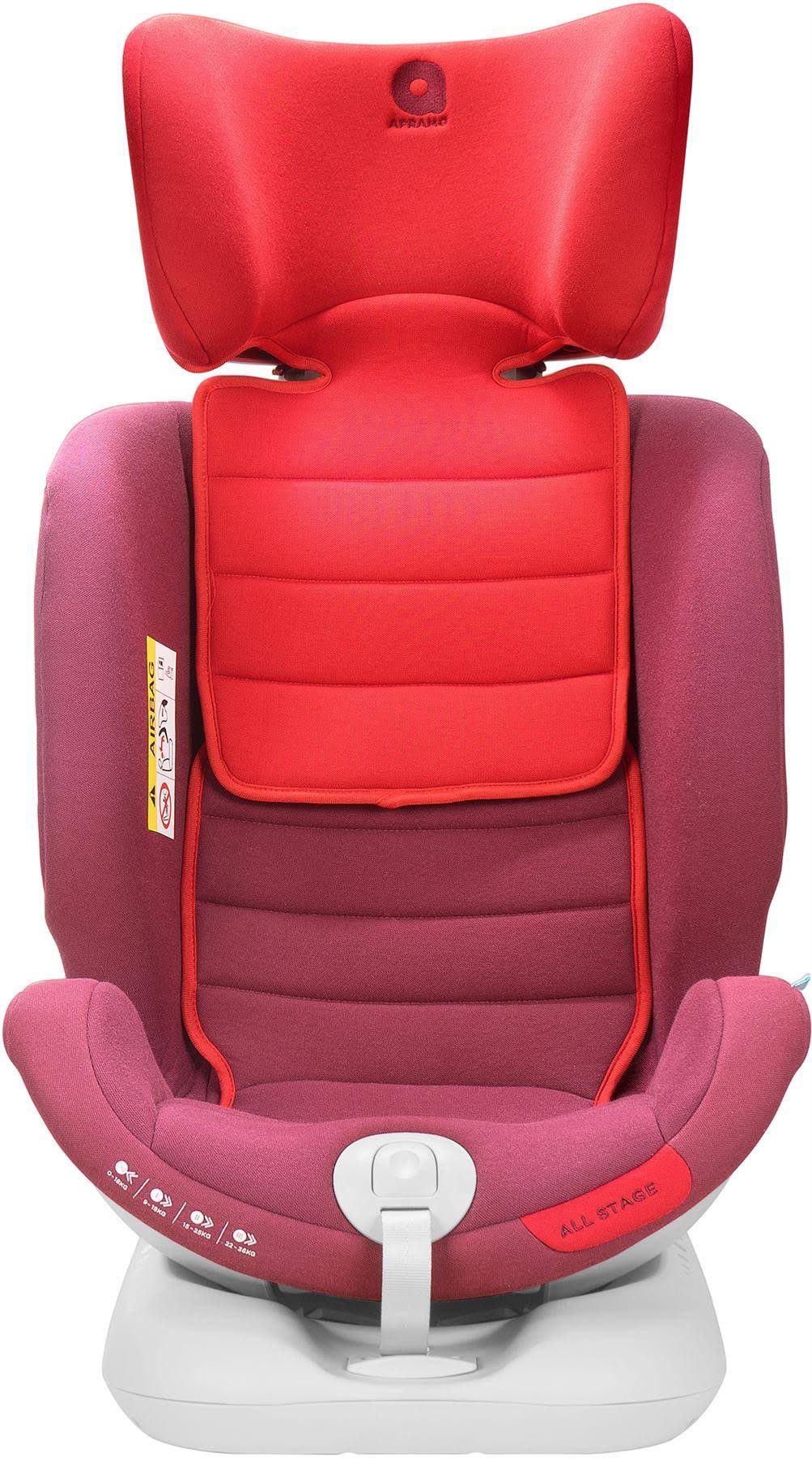 Apramo All Stage Child Car Seat Group 0+/1/2/3 Chilli Red