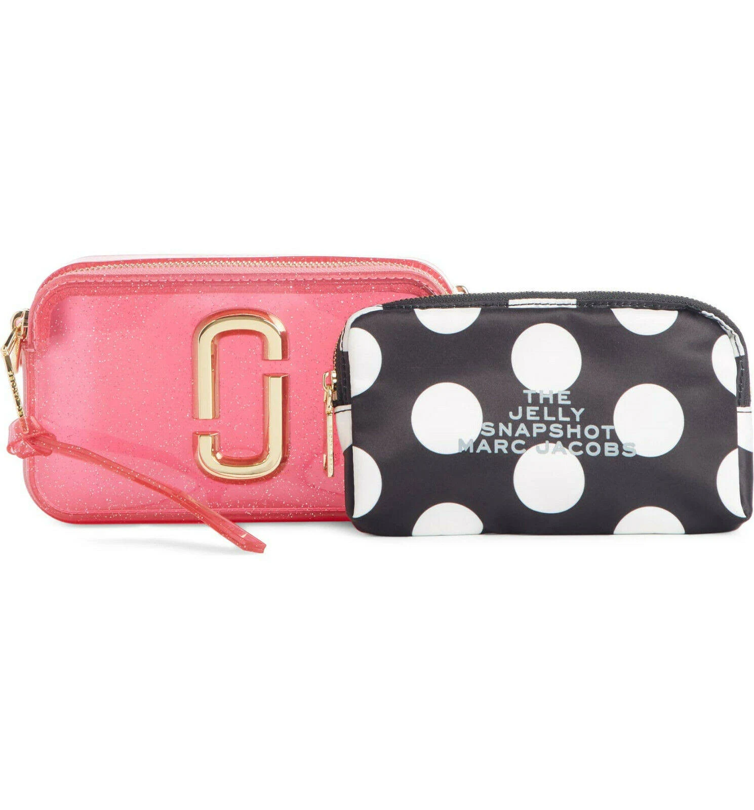 Marc Jacobs The Jelly Glitter Snapshot Camera Bag - Pink
