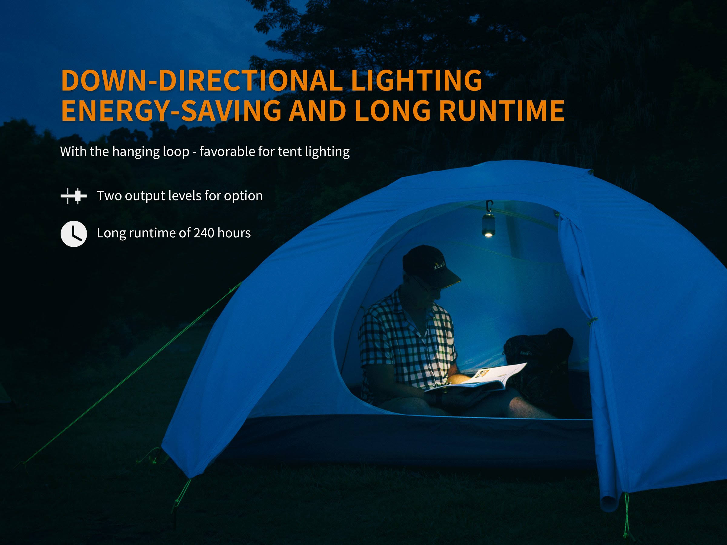 Fenix CL26R Rechargeable Lantern (Color: Black)