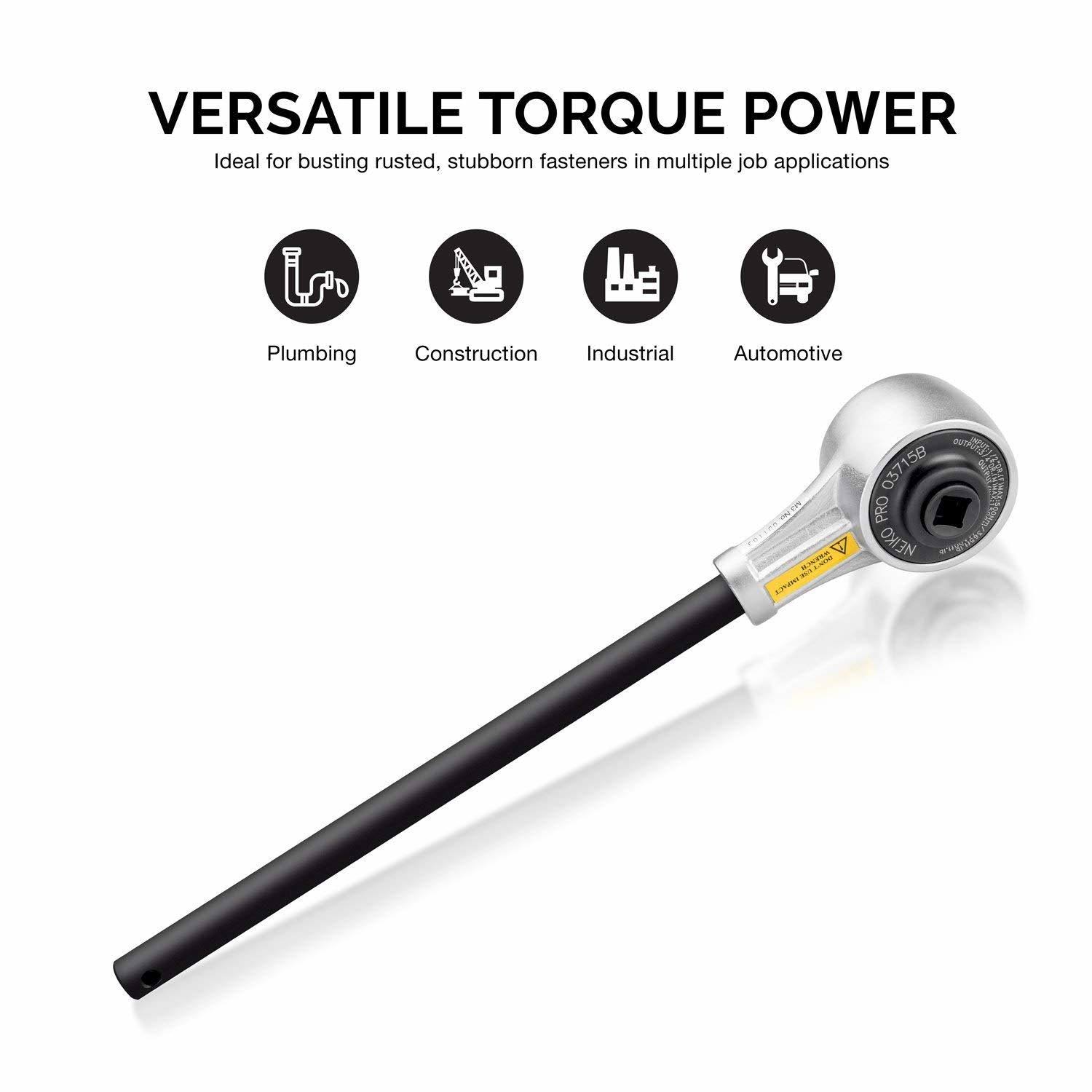 Neiko Pro 1/2in. Torque Wrench Multiplier Tool 03715B