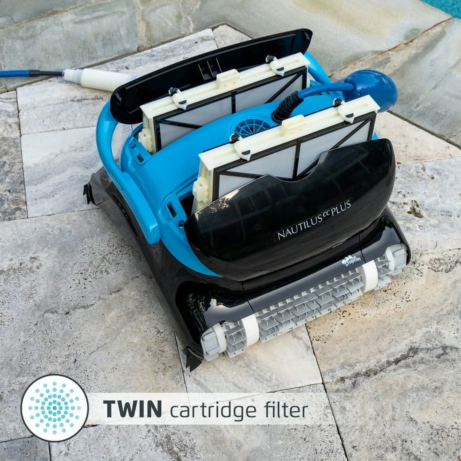 Dolphin Nautilus CC Plus Swimming Pool Inground Robotic Pool Cleaner 99996403-PC