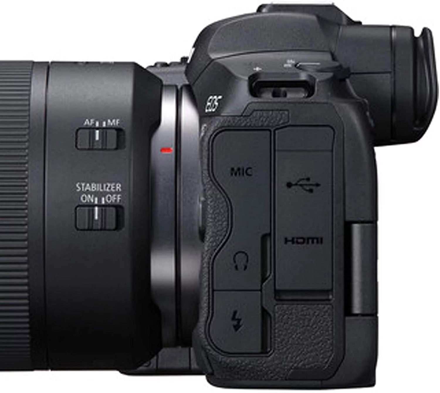 Canon EOS R5 Mirrorless Digital Camera with 24-105mm f/4-7.1 Lens Bundle + 128GB Memory + Case + Filters + Tripod 24pc Bundle