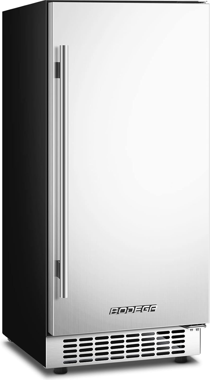 BODEGA Beverage Cooler 24 Inch, Built-in and Freestanding Beverage Refrigerator 180 Cans, Stainless Steel Under Counter Beverage Fridge with Advanced Cooling System, Adjustable Shelf, Energy Saving, Perfect for Soda, Water, Beer, etc.