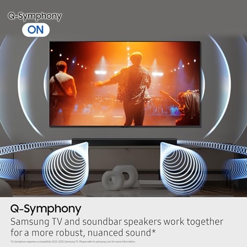 Samsung B-Series Soundbar HW-B630F 3.1 ch DTS Virtual:X Soundbar with Subwoofer (2025 Model) One Remote Control, Voice Enhance Mode, Adaptive Sound