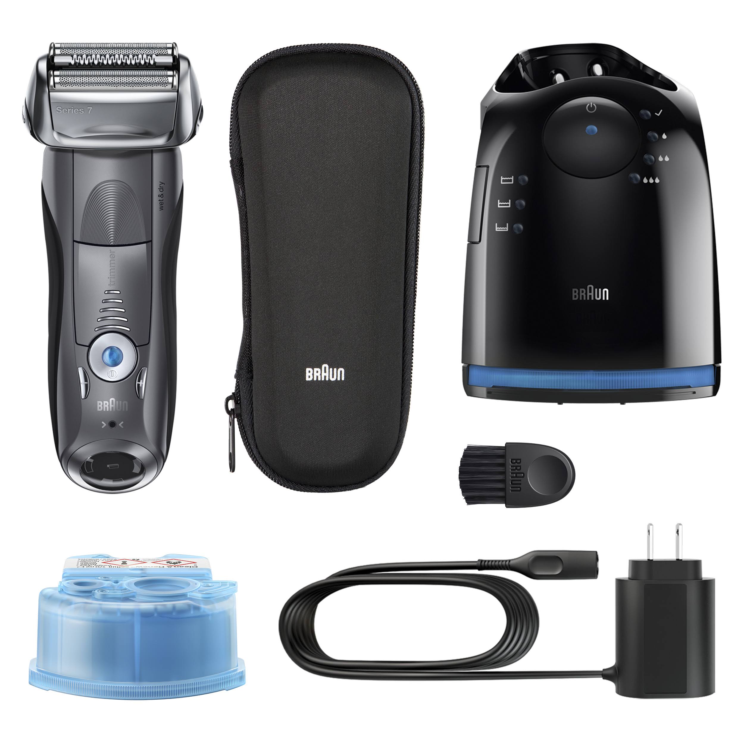 Braun 7865cc Series 7 Wet u0026 Dry Electric Razor, Shaver for Men