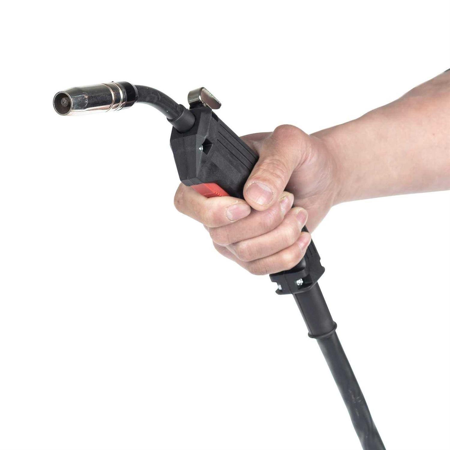 display4top Mig Welder 130A Portable Welding Machine Flux Core Wire Welder