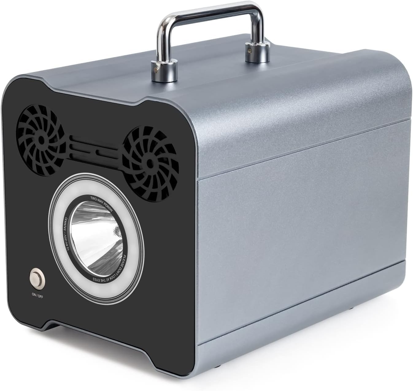 Portable Power Station, Energy Storage Power Bank Backup Lithium Battery, 110V/300W Pure Sine Wave AC Outlet, Solar Generator (Solar Panel Not Included) for Outdoors Camping Travel Hunting,Blackout