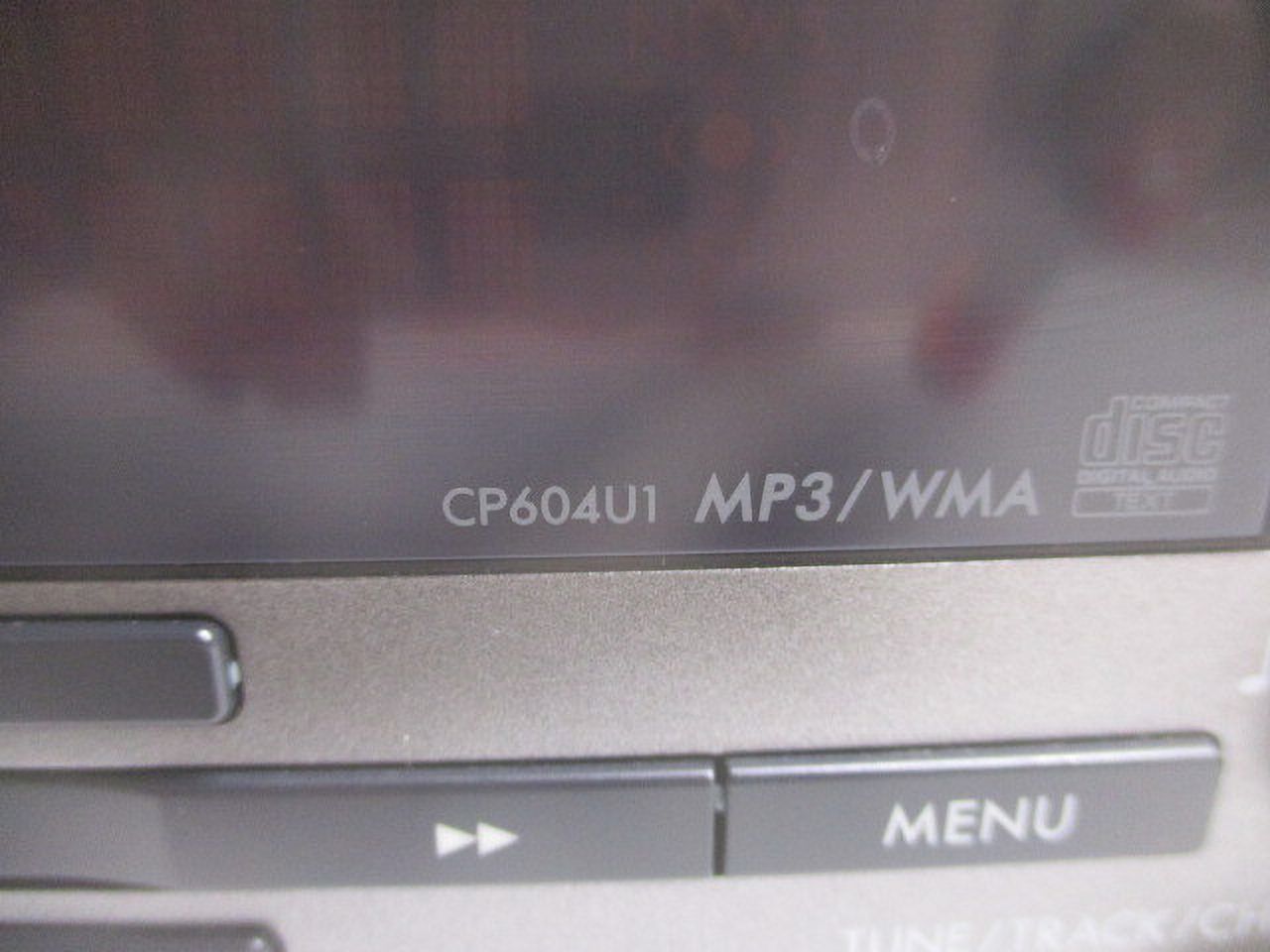 Pre-Owned Subaru Forester Single CD MP3 WMA Satellite Player Radio CP604U1 OEM LKQ (Good)