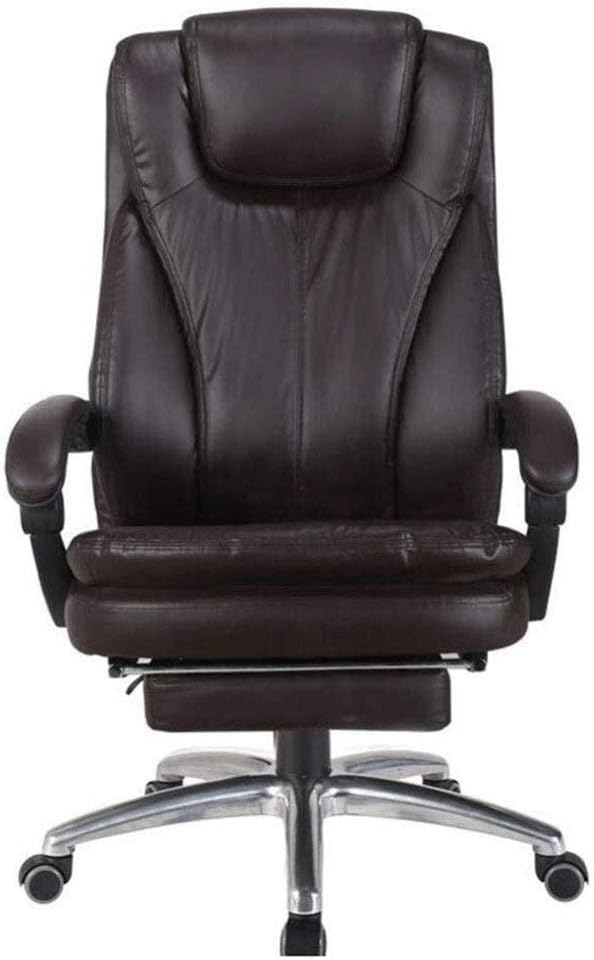 Office Chair - High Back Office Chair with Footrest and Thick Padding Reclining Computer Chair Warm as ever to pursue happiness