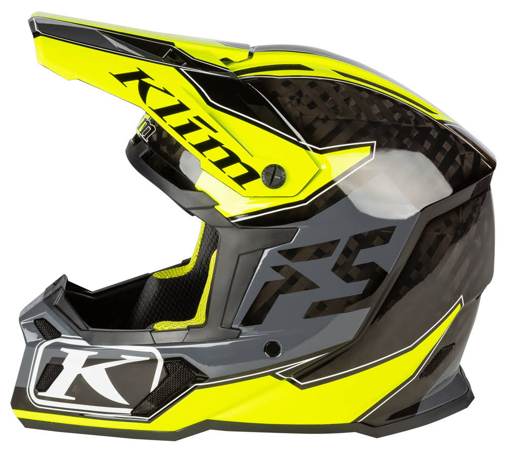 Klim F5 Helmet - Shred Hi-Vis Large