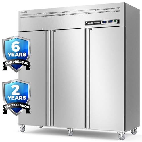 Coolski Commercial Refrigerator and Freezer Combo