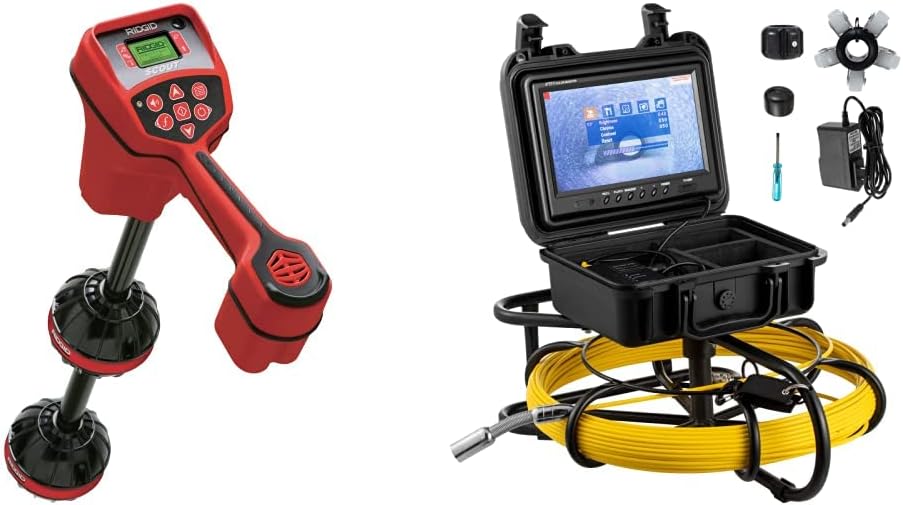 RIDGID 19238 NaviTrack Scout Locator, Underground Pipe Locator and Underground Cable Location Device Small