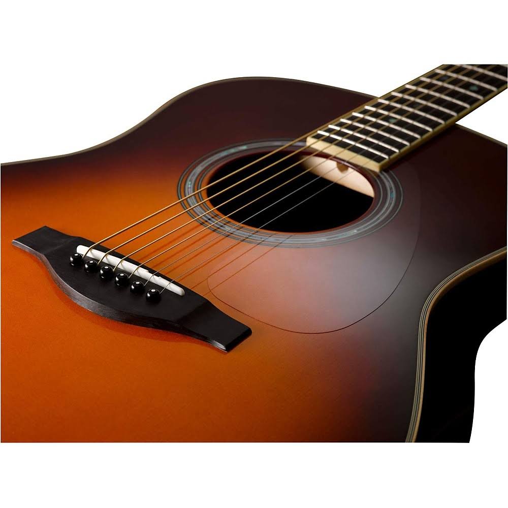 Yamaha LS TransAcoustic Jumbo Concert Acoustic-Electric Guitar Brown Sunburst 194744429354