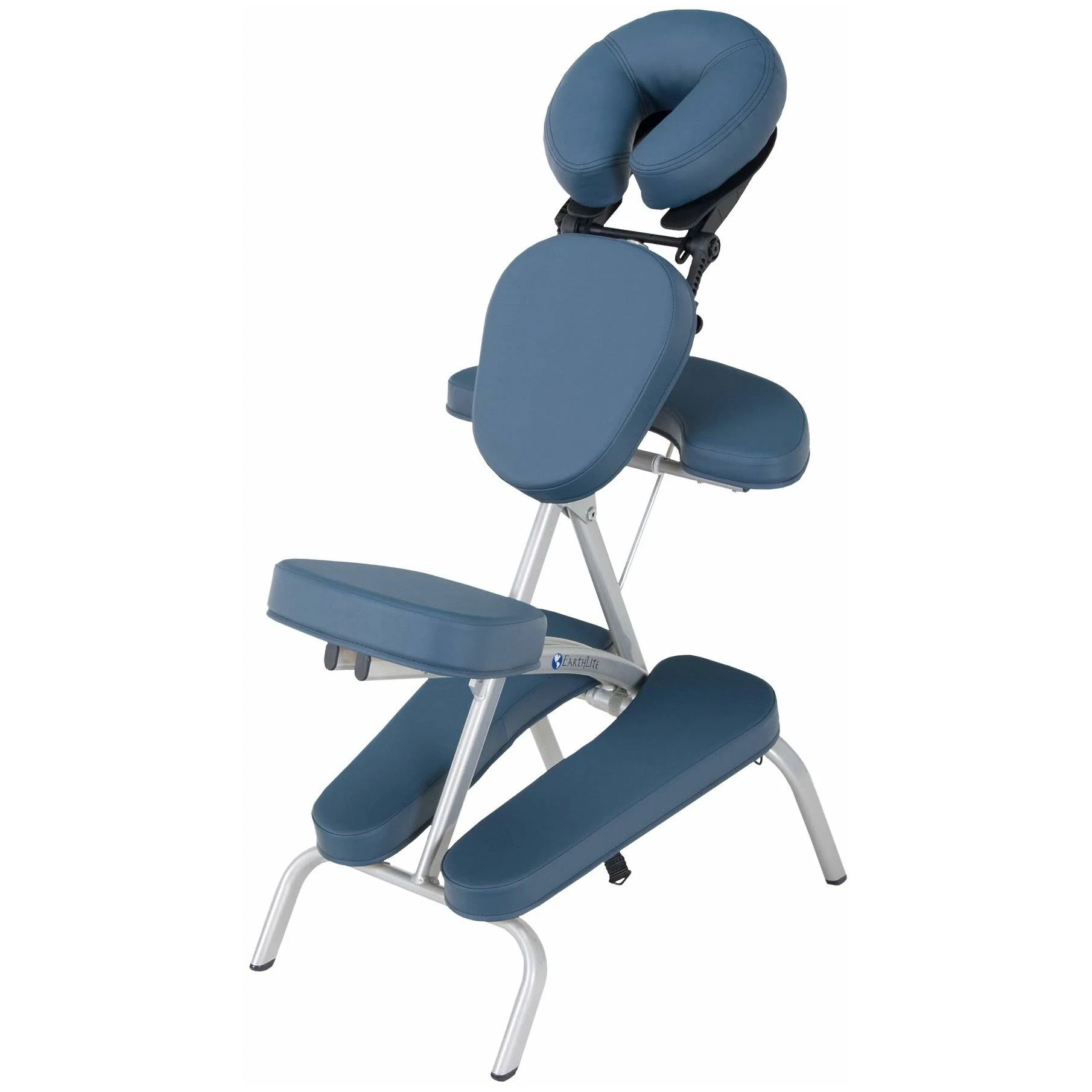 Earthlite Vortex Portable Massage Chair Package - Portable, Compact, Strong and Lightweight (15lb) Incl. Carry Case, Sternum Pad