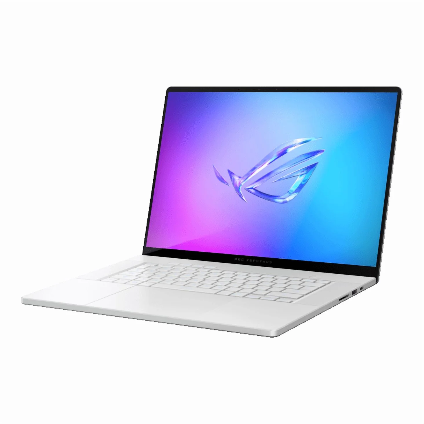 ASUS ROG Zephyrus G16 GU605 16" WQXGA 240Hz OLED Gaming Laptop, Intel Core Ultra 9 285H 2.9GHz, 64GB RAM, 2TB SSD, NVIDIA GeForce RTX 5080 16GB, Windows 11 Pro, Platinum White