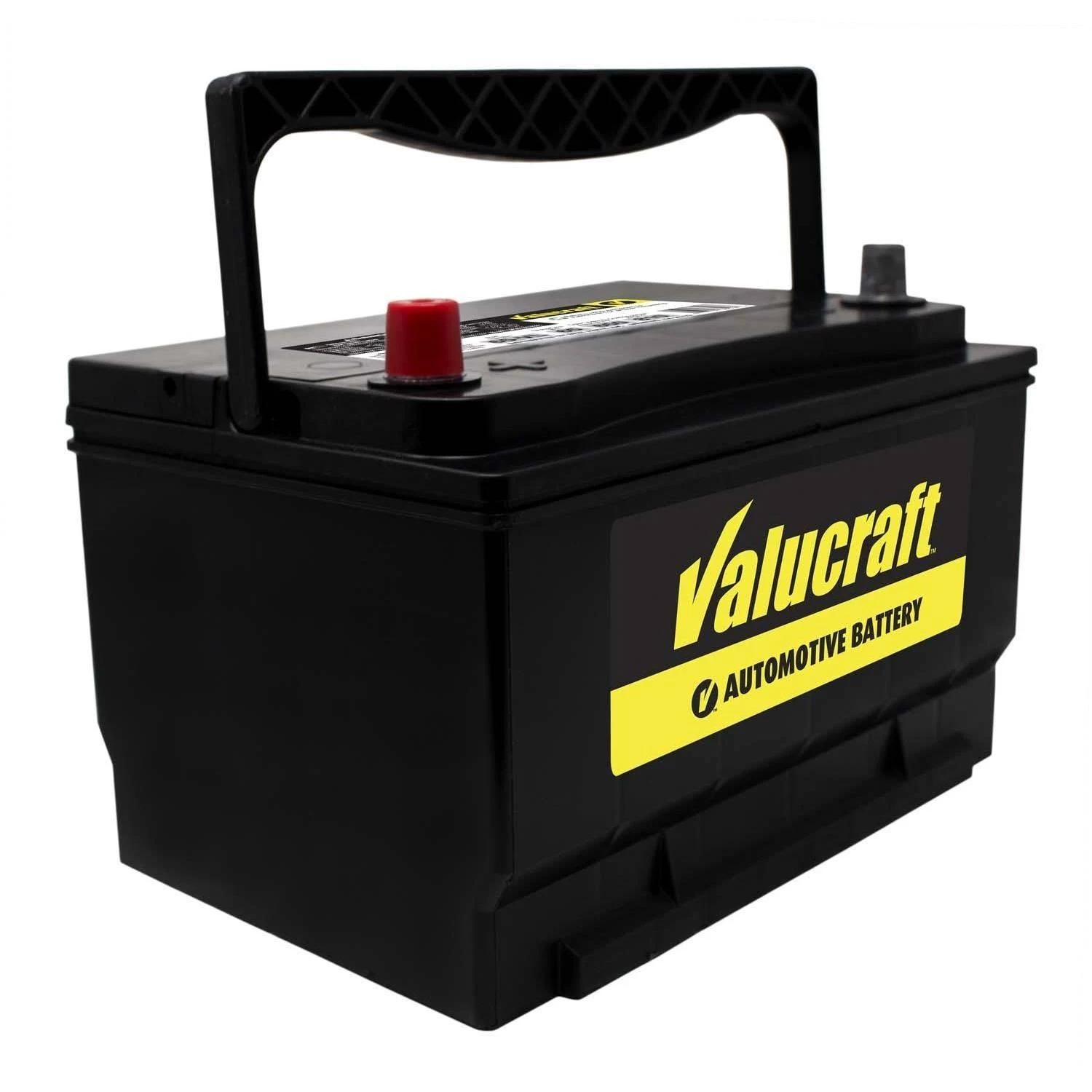 Valucraft Automotive Car Battery 65-VL Group Size 65 650 CCA - Cranking Amps (CA)810 12V Terminal Type Top Post Cold Cranking Am
