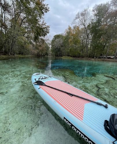 Roc Inflatable Stand Up Paddle Boards with Premium SUP Paddle Board Accessories, Wide Stable Design, Non-Slip Comfort Deck for Youth & Adults
