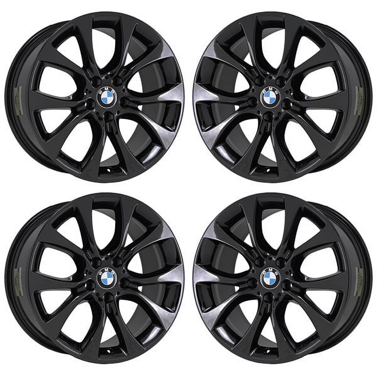 BMW X5 2014 - 2019 GLOSS BLACK Factory OEM Wheels Rims (Not Replicas) (W)