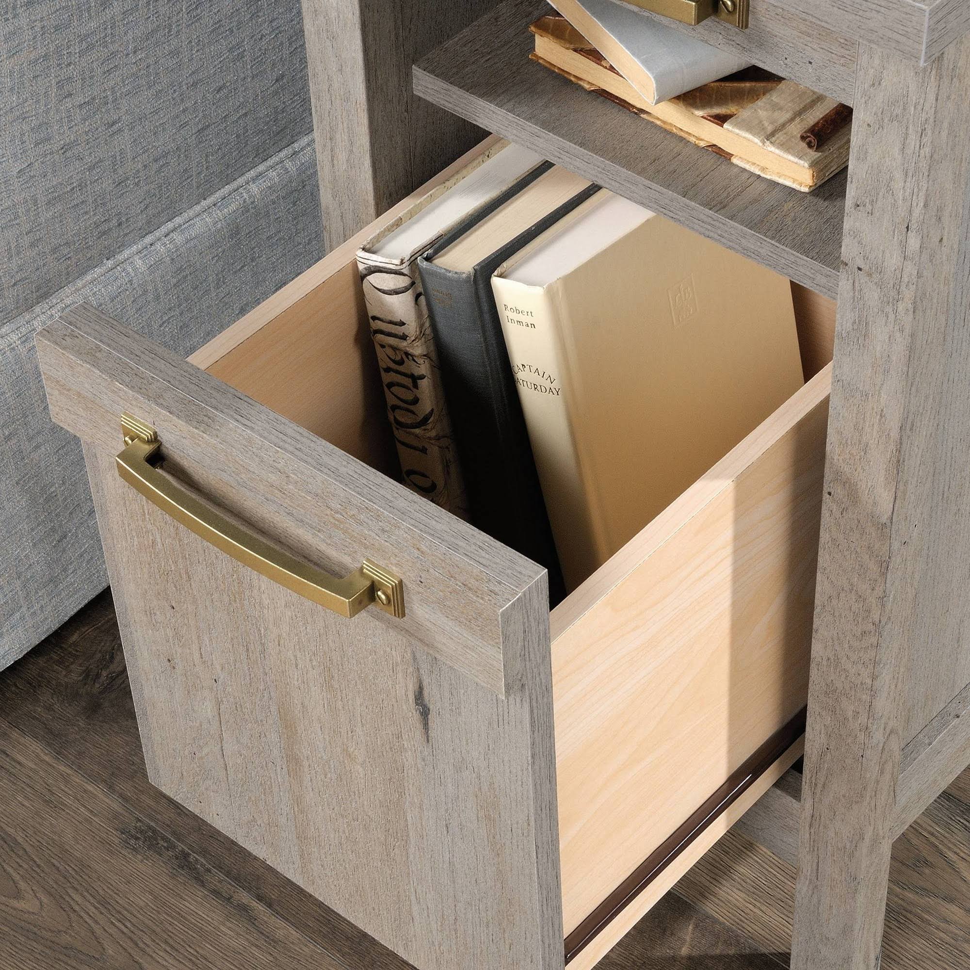 Sauder Cannery Bridge Side Table - Mystic Oak
