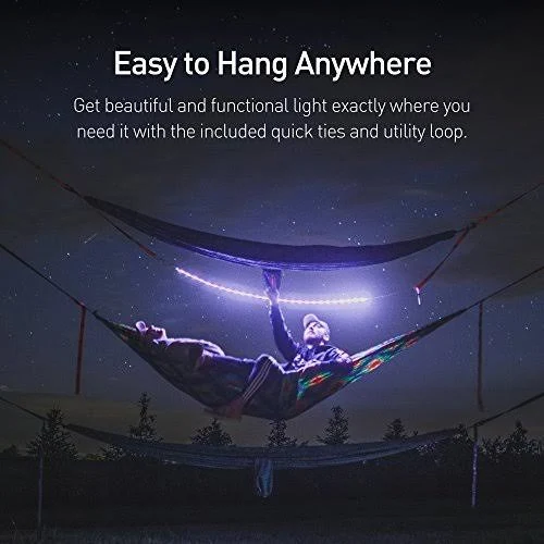 Power Practical Luminoodle Color RGB LED Rope Lights - 14 Color Options, 10ft