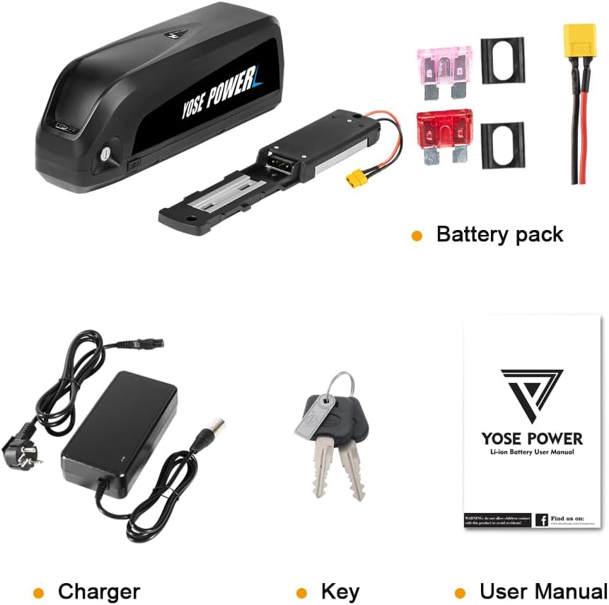 1500W Bicycle Battery 48V 1500W Ebike Battery 48 volt E bike Battery 48V 20Ah Electric Bike Battery with 40A BMS and USB Port