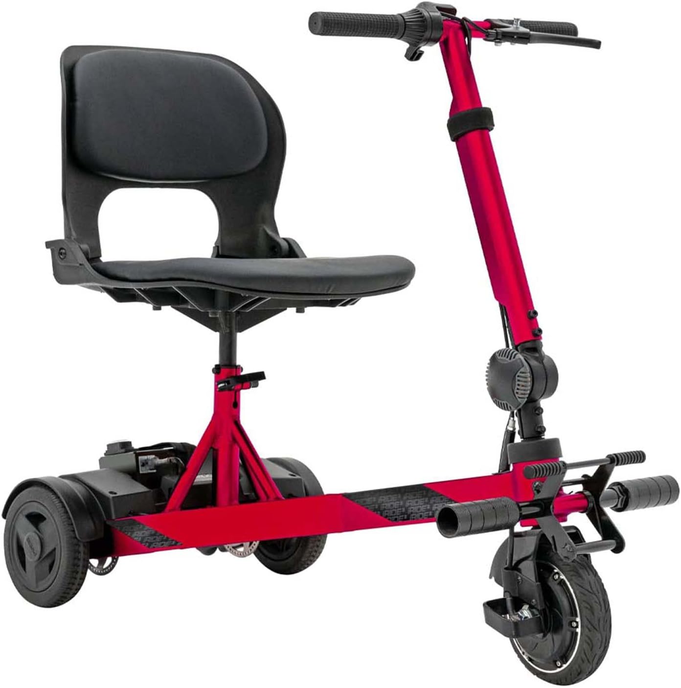 Pride Mobility iRide 2 3-Wheel S25-12AH, Indoor & Outdoor 4-Wheel Travel Electric Mobility Scooter for Adults, 250 lbs. WC, Up to 3.7 MPH, 10.3 or 12.7 Miles Per Charge