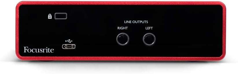 Focusrite Scarlett Solo 3rd Gen USB Audio Interface Bundle with Boom Stand, Pop Filter, XLR Cable (4 Items)