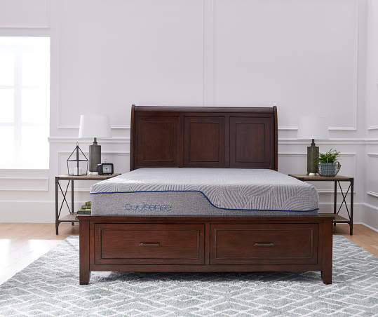 Coolsense King 10x22 Gel Memory Foam Mattress-in-a-Box
