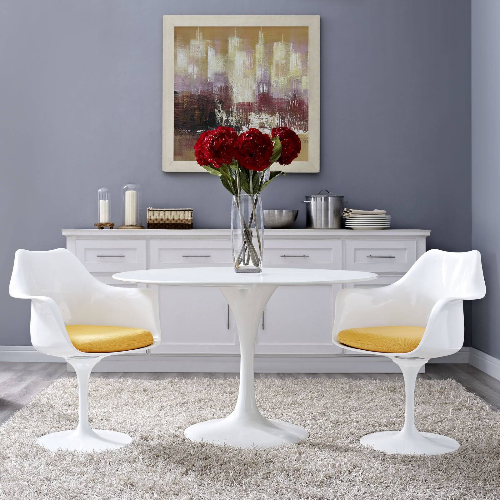 Modway Lippa Dining Armchair - Set of 2 - Blue